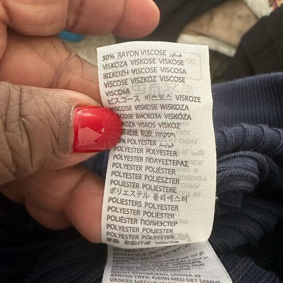 Edikted Pluto Ribbed Flared Pants M - Picture 7 of 7